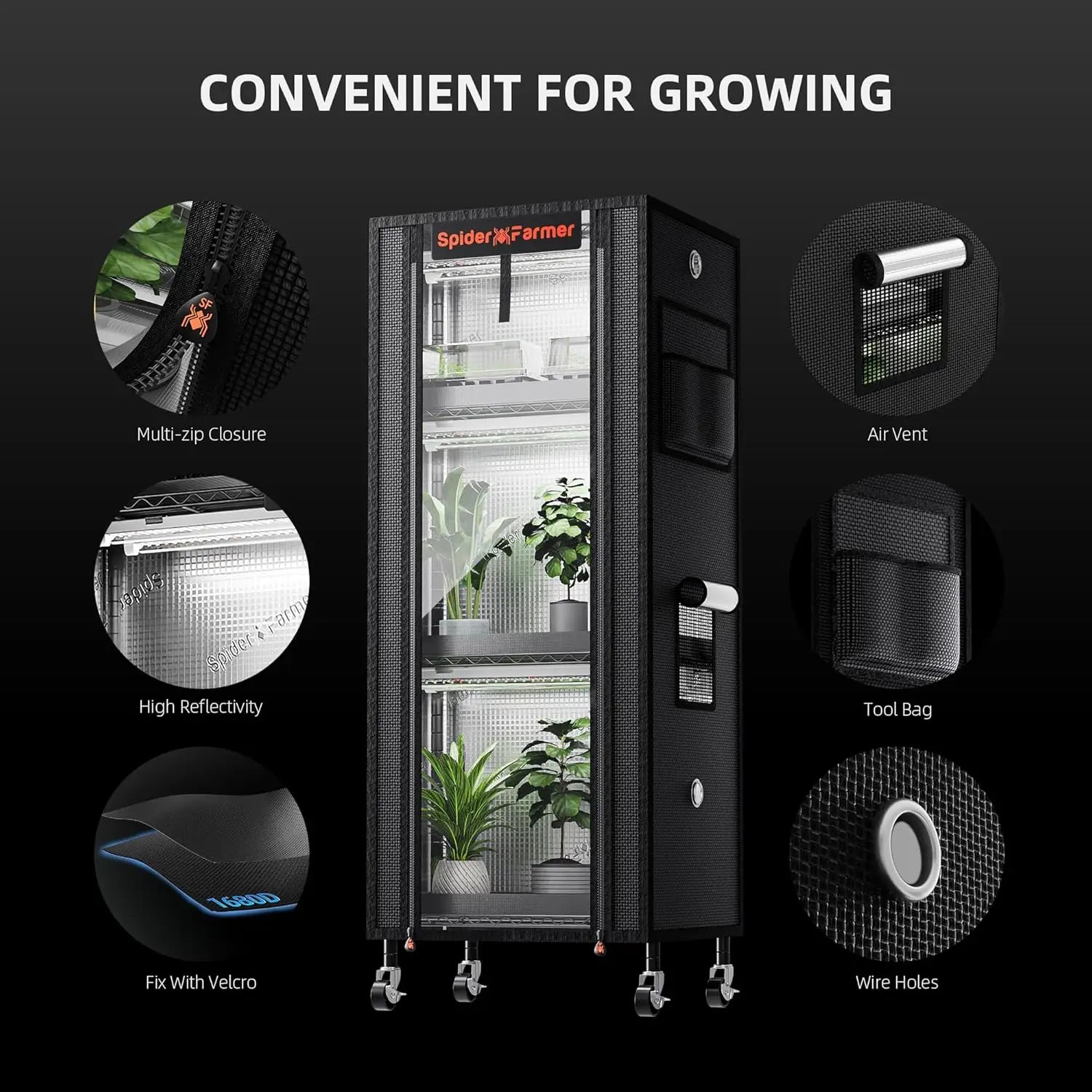 Grow Shelf 1 + tent