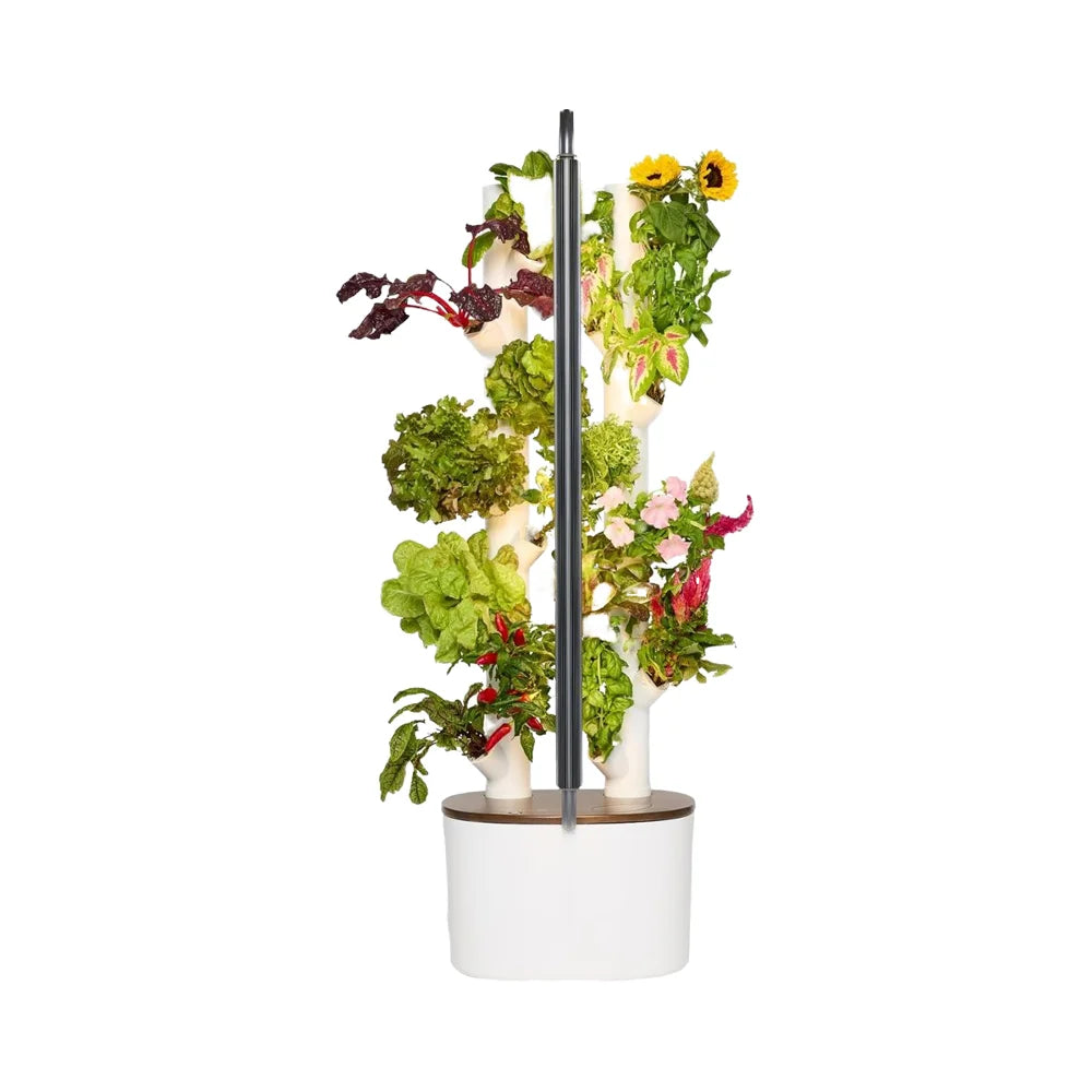 Gardyn 4.0 LED Grow Lights Indoor Smart Gardening System 30 Non-GMO Plants Hydroponics Vertical Garden Planter Eco-Friendly Home
